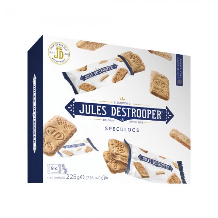 【Jules Destrooper】茱莉詩比利時脆餅-肉桂 225g